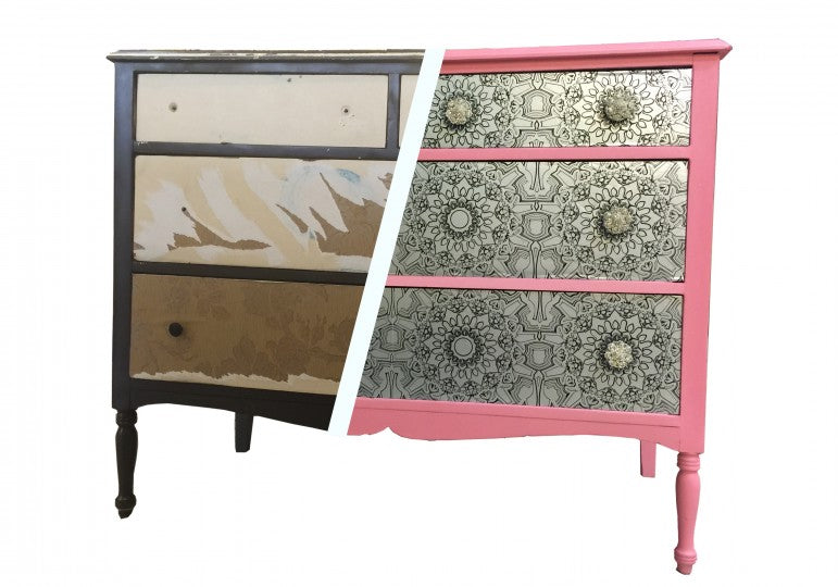 Suite Pieces Before & After-Pink & Blingy!!
