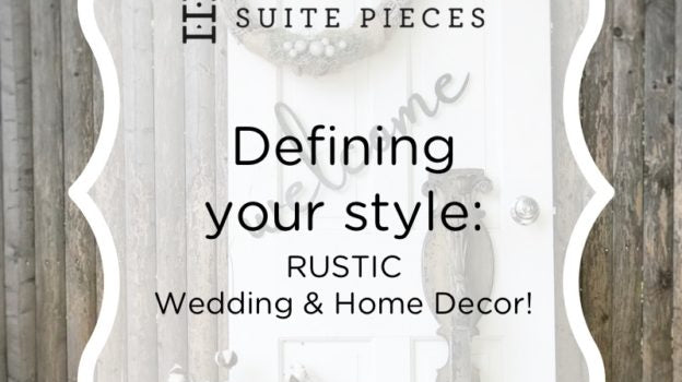 Rustic Wedding Style