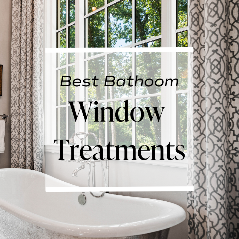 8 bathroom window treatment ideas you'll love SuitePieces