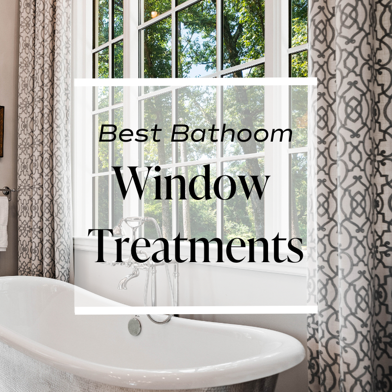 8 bathroom window treatment ideas you'll love