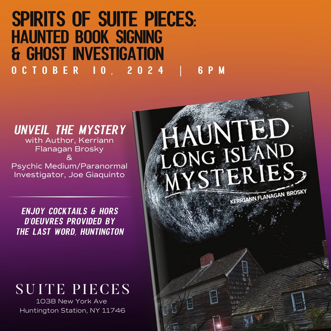 Spirits of Suite Pieces: Haunted Book Signing  & Ghost Investigation Tickets