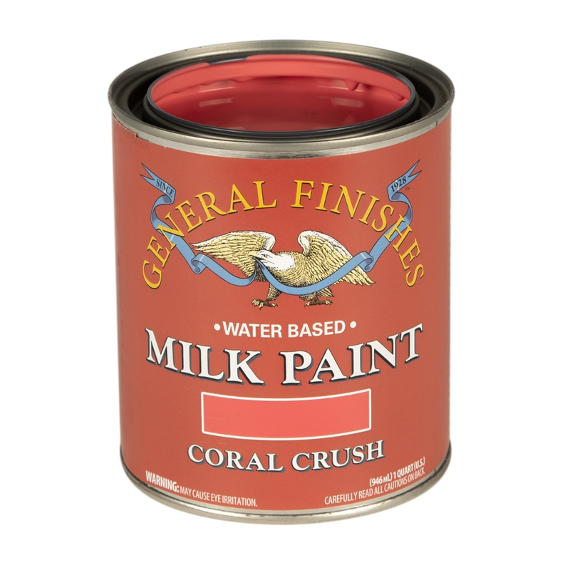 General Finishes Milk Paint Coral Crush Quart