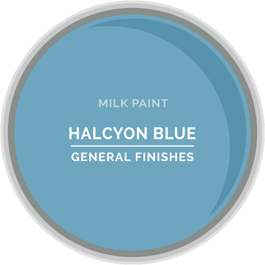 General Finishes Coastal Blue & Corinth Blue Milk Paint (gorgeous blue!) -  Artsy Chicks Rule®