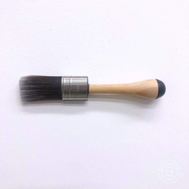 O35 Oval Small Paint Brush Cling on Synthetic Paintbrush Premium 